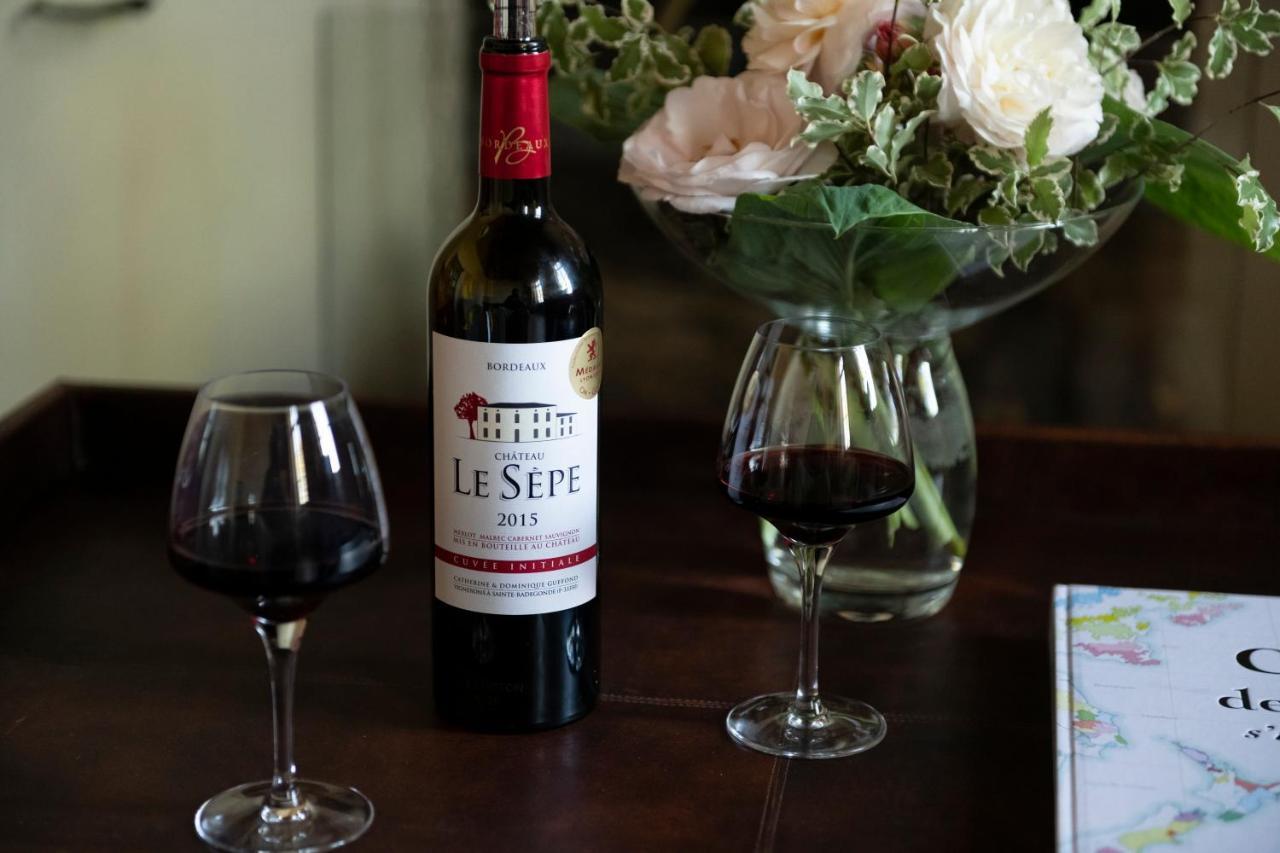 Maison Le Sepe - Vignoble Bio Et Maison D'Hotes Sainte-Radegonde  Ngoại thất bức ảnh